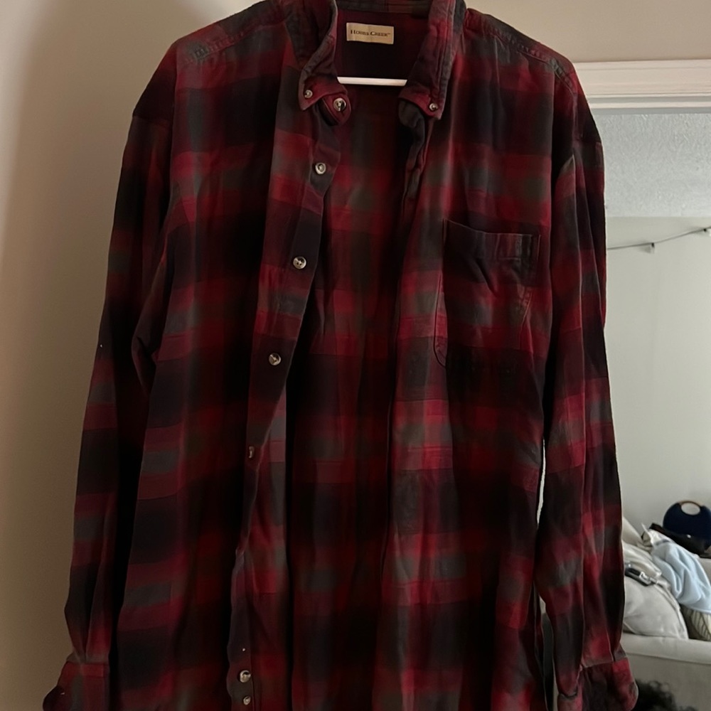Comfy oversized flannel